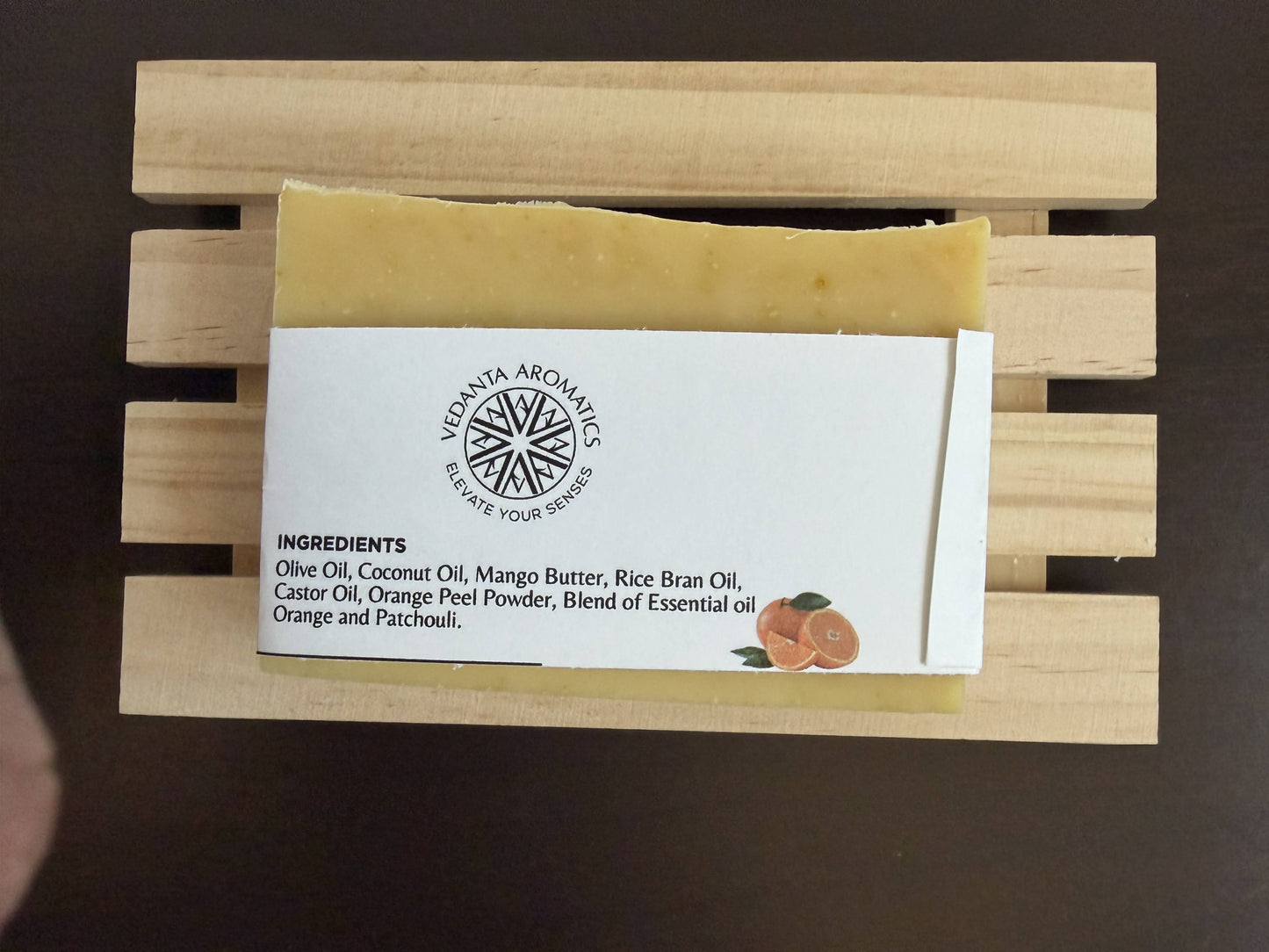 Zesty Patch - Orange Patchouli Handmade Soap