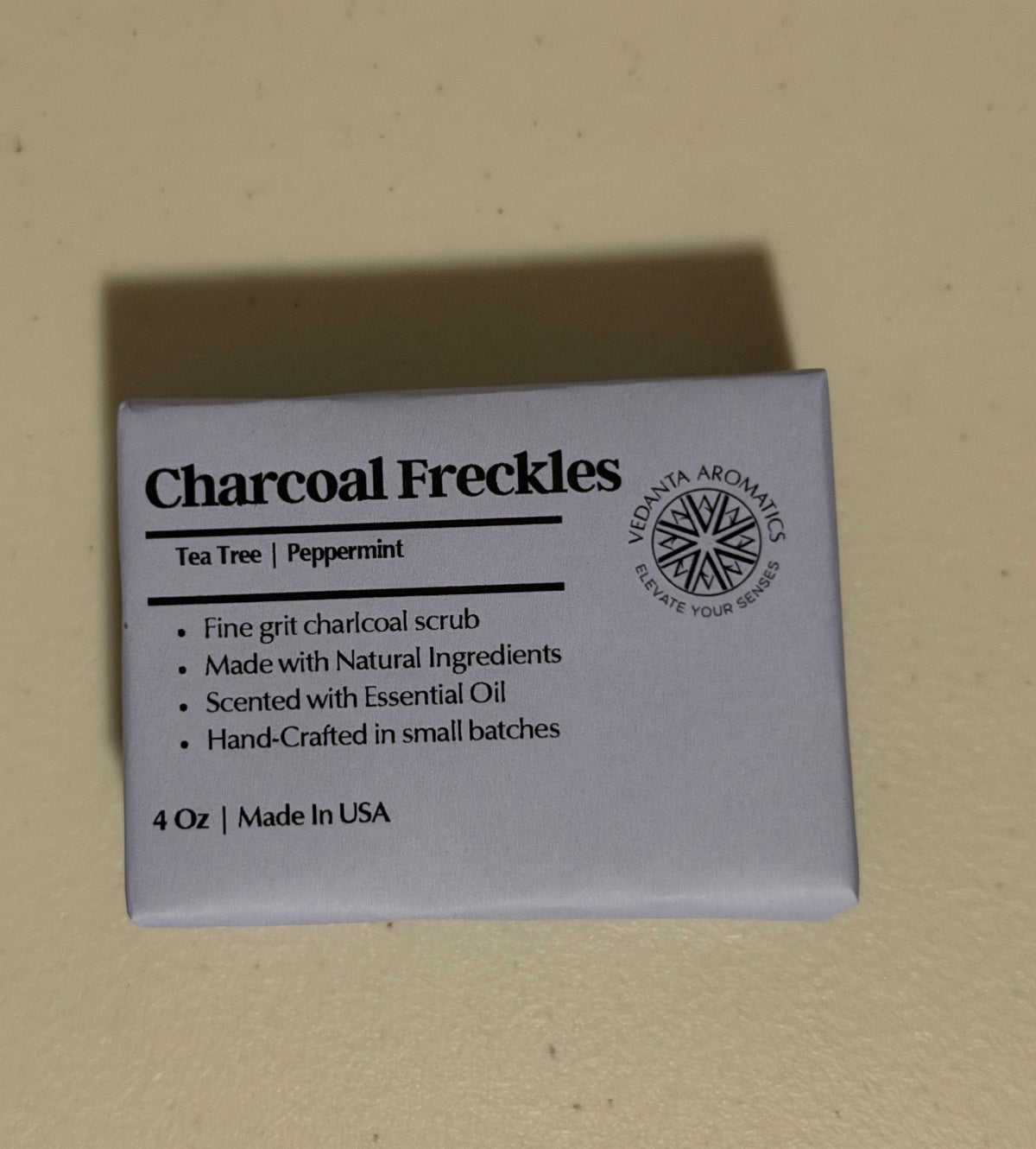 Charcoal Freckles | Body Scrub Soap Bar 4 oz