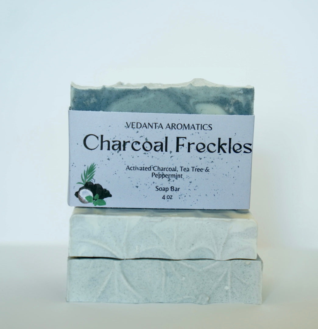 Charcoal Freckles - Body Scrub Soap Bar