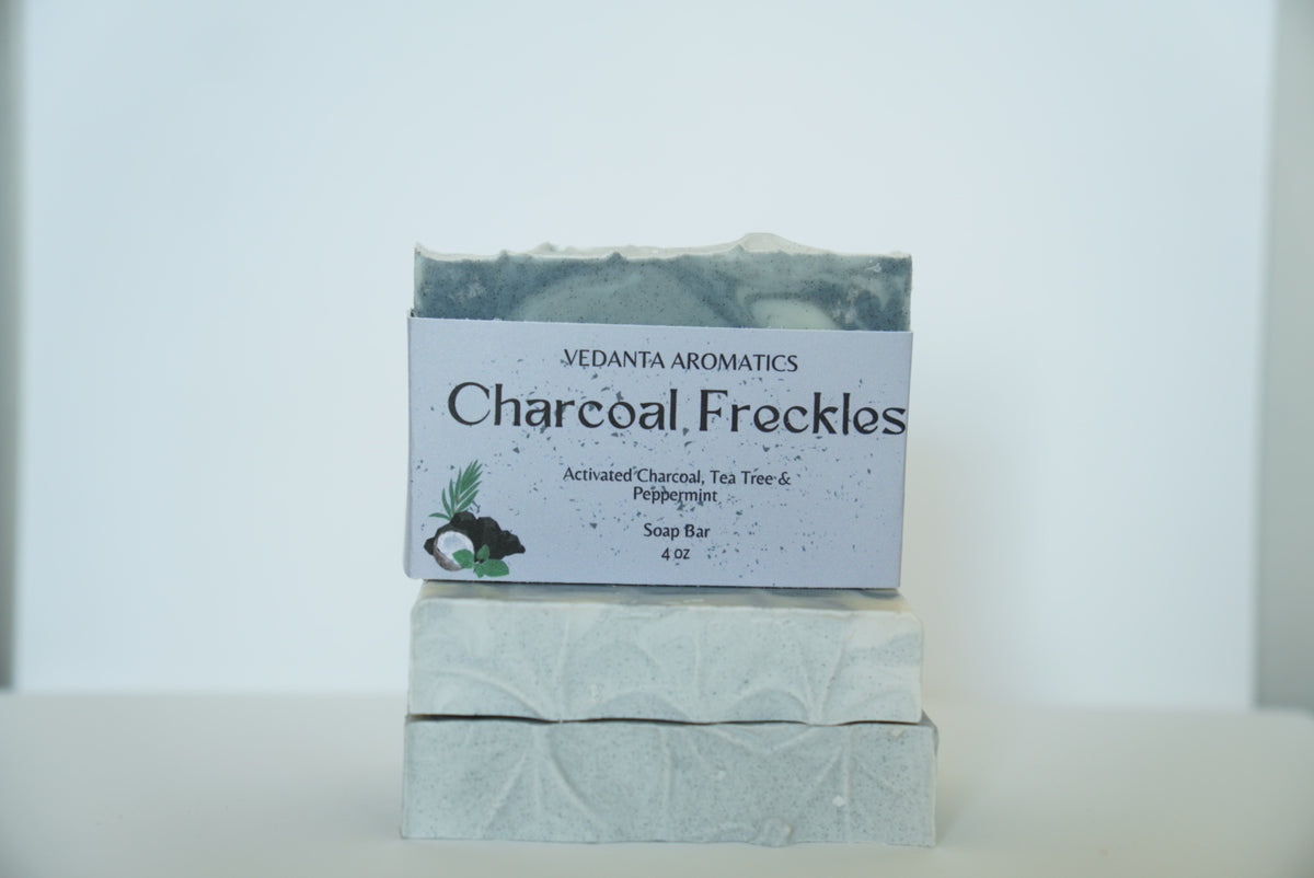 Charcoal Freckles - Body Scrub Soap Bar