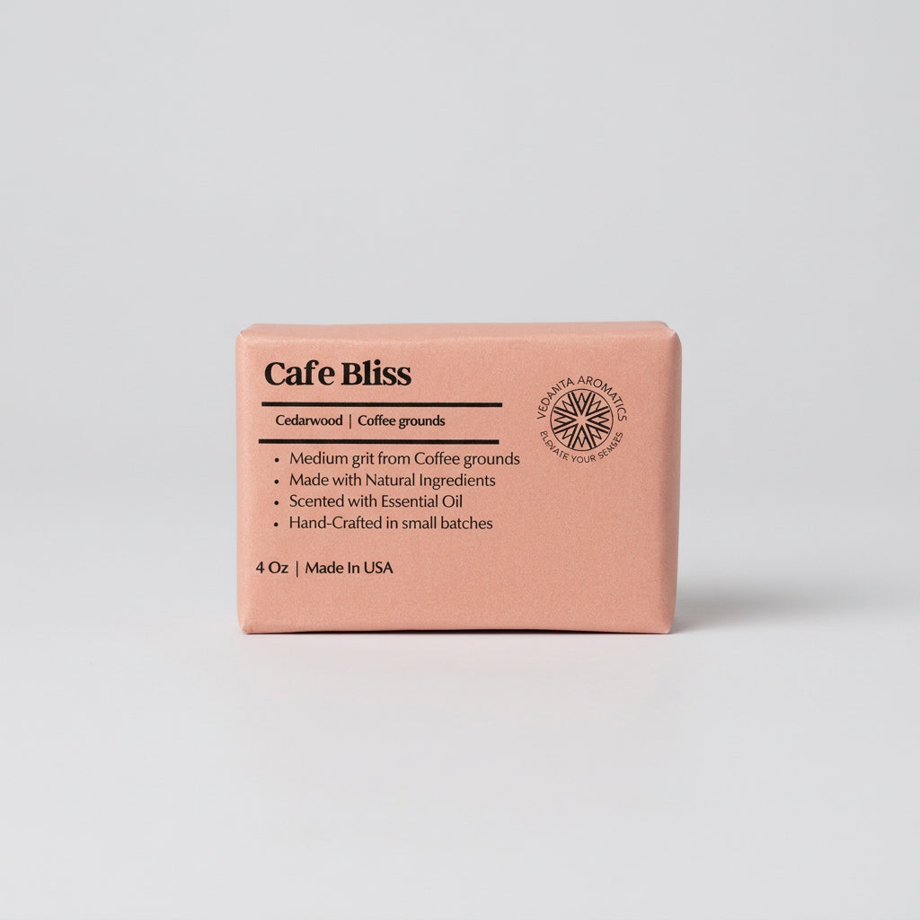 Cafe Bliss | Coffee Scrub Bar 4 oz