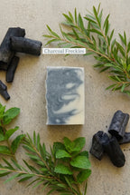 Charcoal Freckles | Body Scrub Soap Bar 4 oz