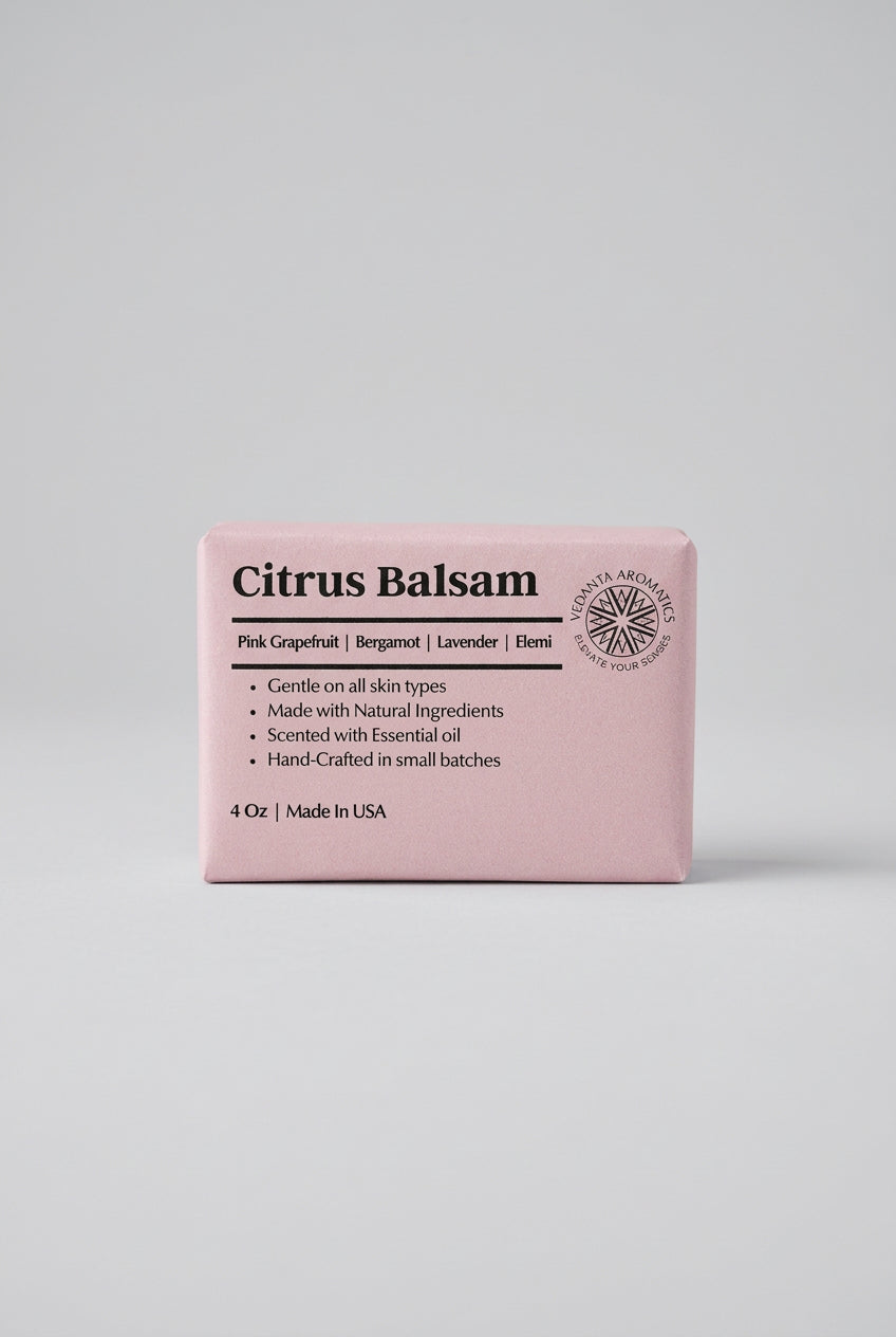 Citrus Balsam | Refreshing Soap Bar 4 oz