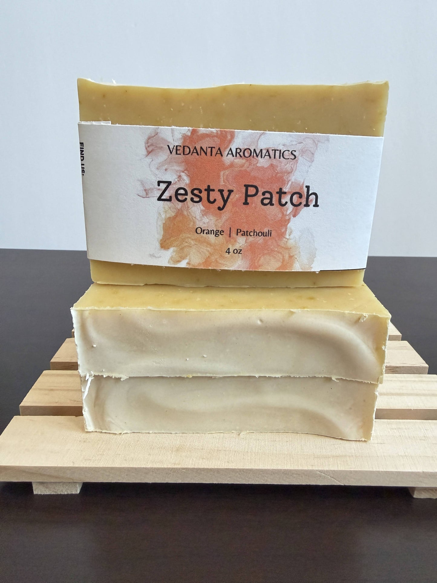Zesty Patch - Orange Patchouli Handmade Soap