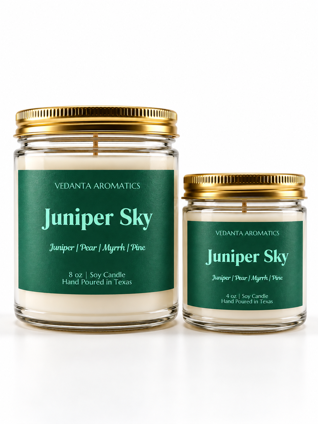 Juniper Sky – Frosted Juniper & Myrrh Soy Candle
