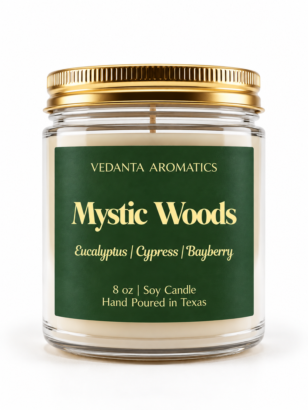 Mystic Woods - Soy Wax Candle 4 oz | 8 oz