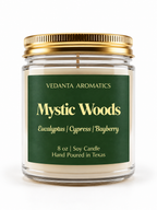 Mystic Woods - Soy Wax Candle 4 oz | 8 oz