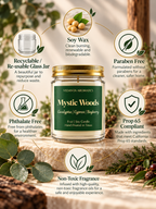 Mystic Woods - Soy Wax Candle 4 oz | 8 oz