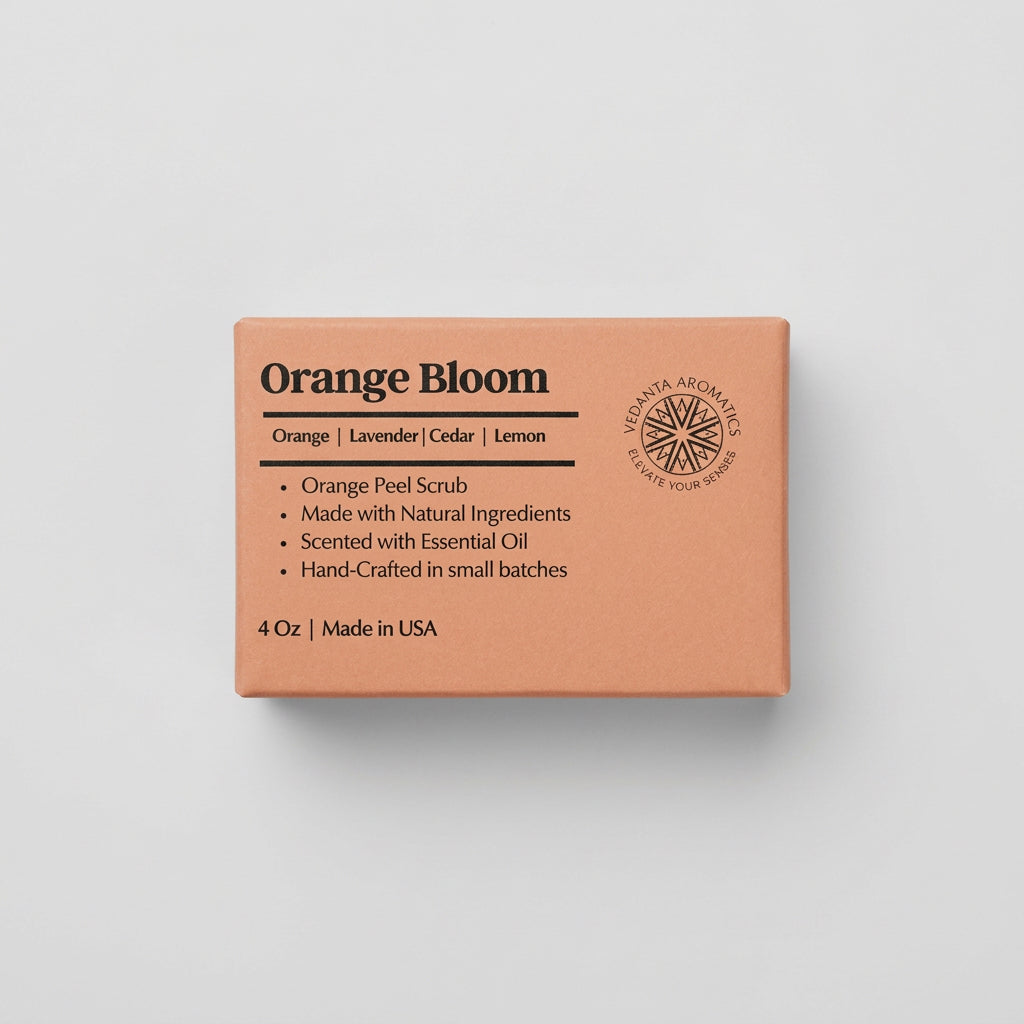 Orange Bloom  | Energizing Soap Bar 4 oz