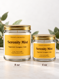 Serenity Mist - Soy Wax Candle 4 oz | 8 oz