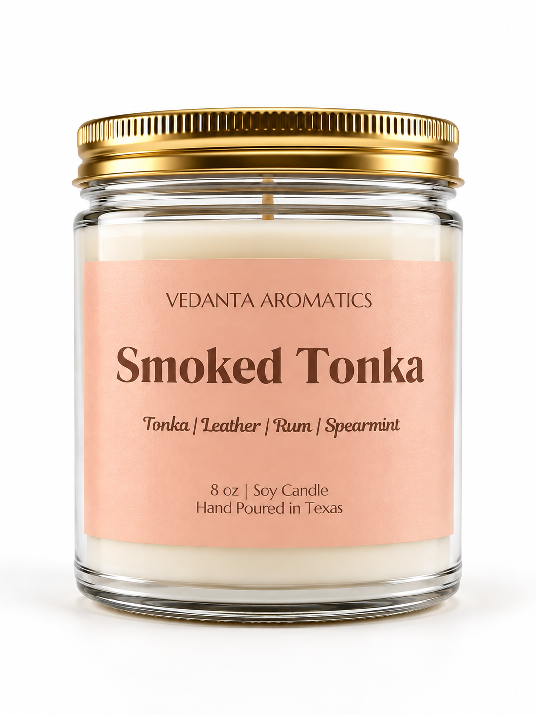 Smoked Tonka – Tonka, Leather & Oud Soy Candle