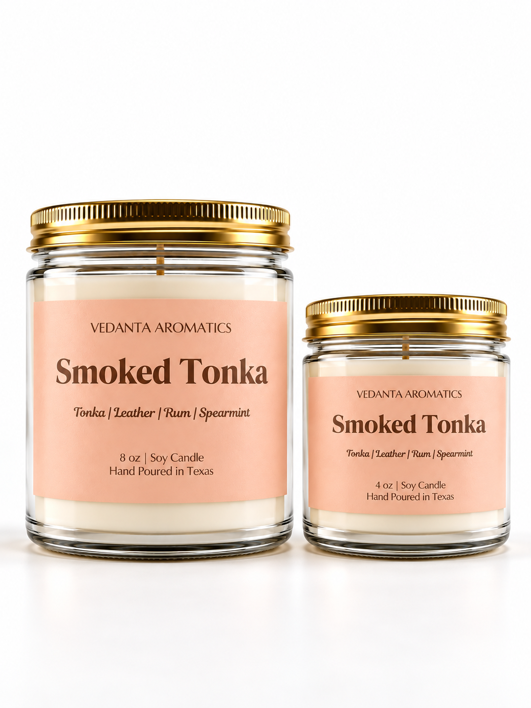 Smoked Tonka – Tonka, Leather & Oud Soy Candle