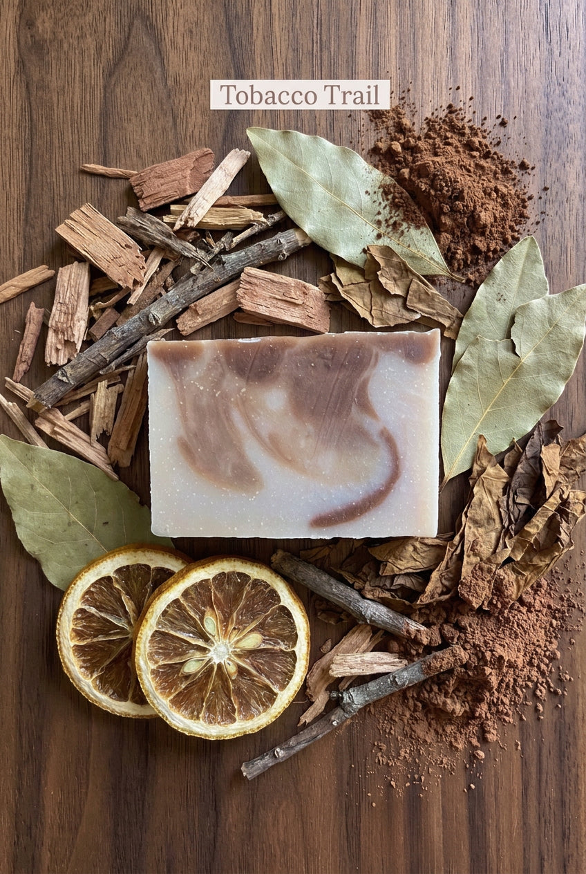 Tobacco Trail | Masculine Soap Bar 4 oz