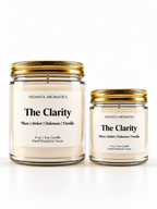 The Clarity - Soy Wax Candle 4 oz | 8 oz